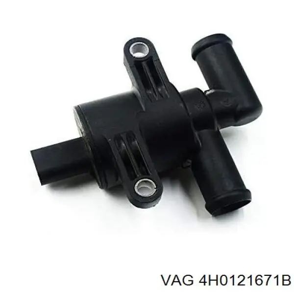 Válvula de forno (de aquecedor) 4H0121671B VAG