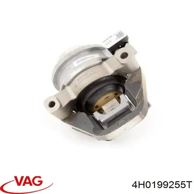 4H0199255T VAG coxim (suporte esquerdo de motor)