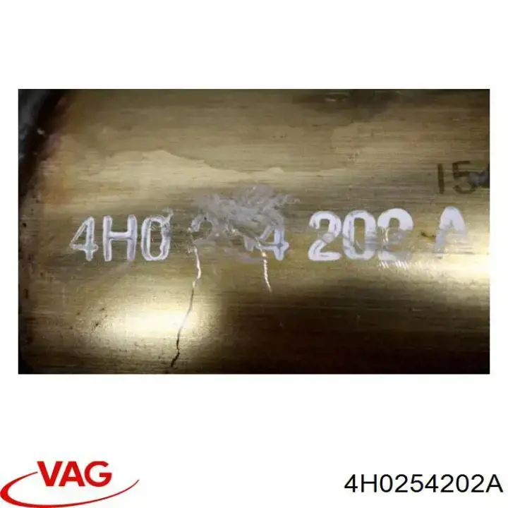 Купить 4H0254202AX VAG Конвертор - катализатор левый