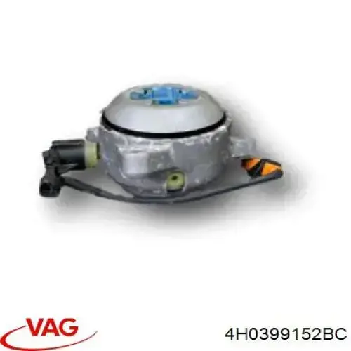 4H0399152BC VAG coxim direito de transmissão (suporte da caixa de mudança)