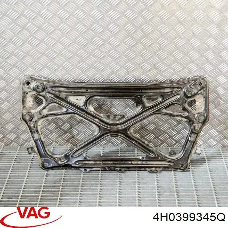 Усилитель переднего подрамника 4H0399345Q VAG