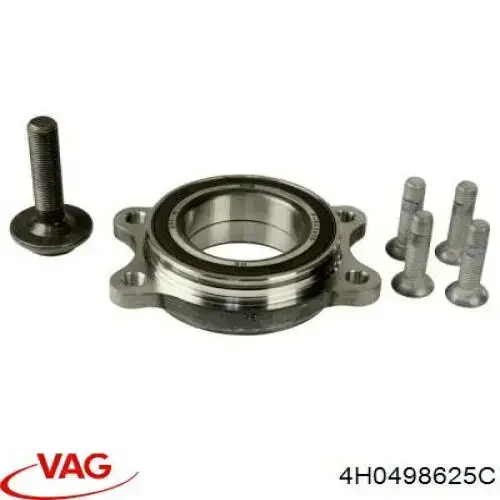 4H0498625C VAG подшипник ступицы передней