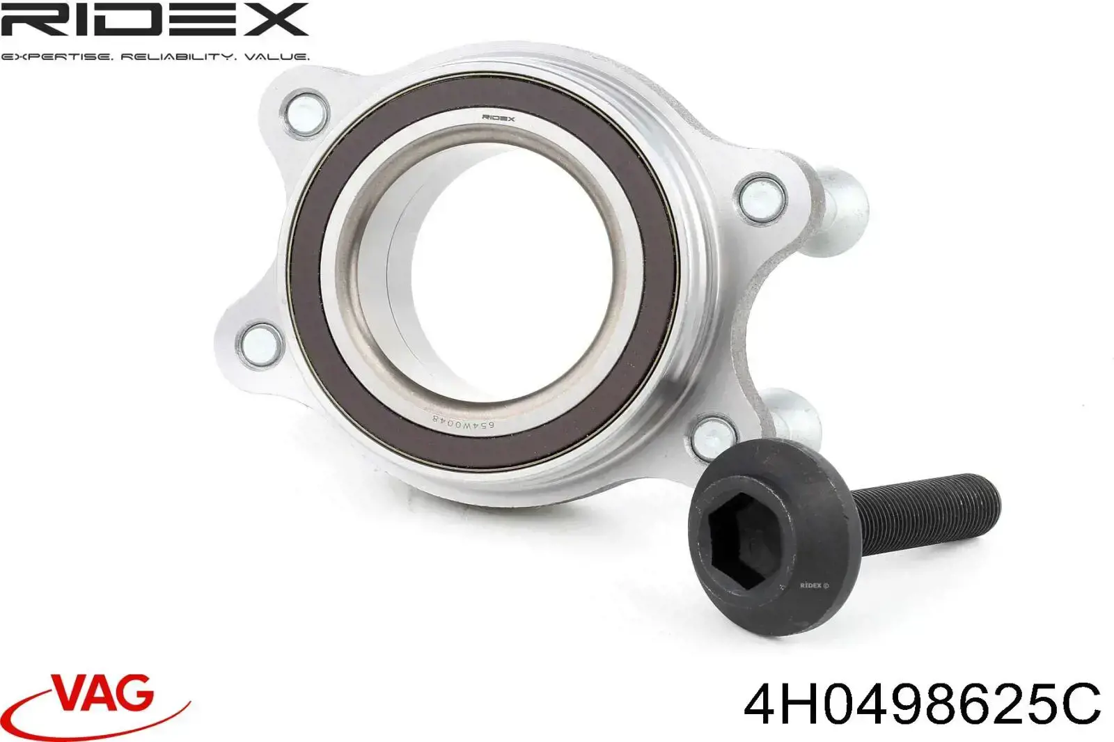 Комплект подшипника ступицы колеса VAG 4H0498625C цена, от 54.16 USD