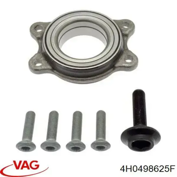 Cojinete de rueda delantero 4H0498625F VAG/Audi