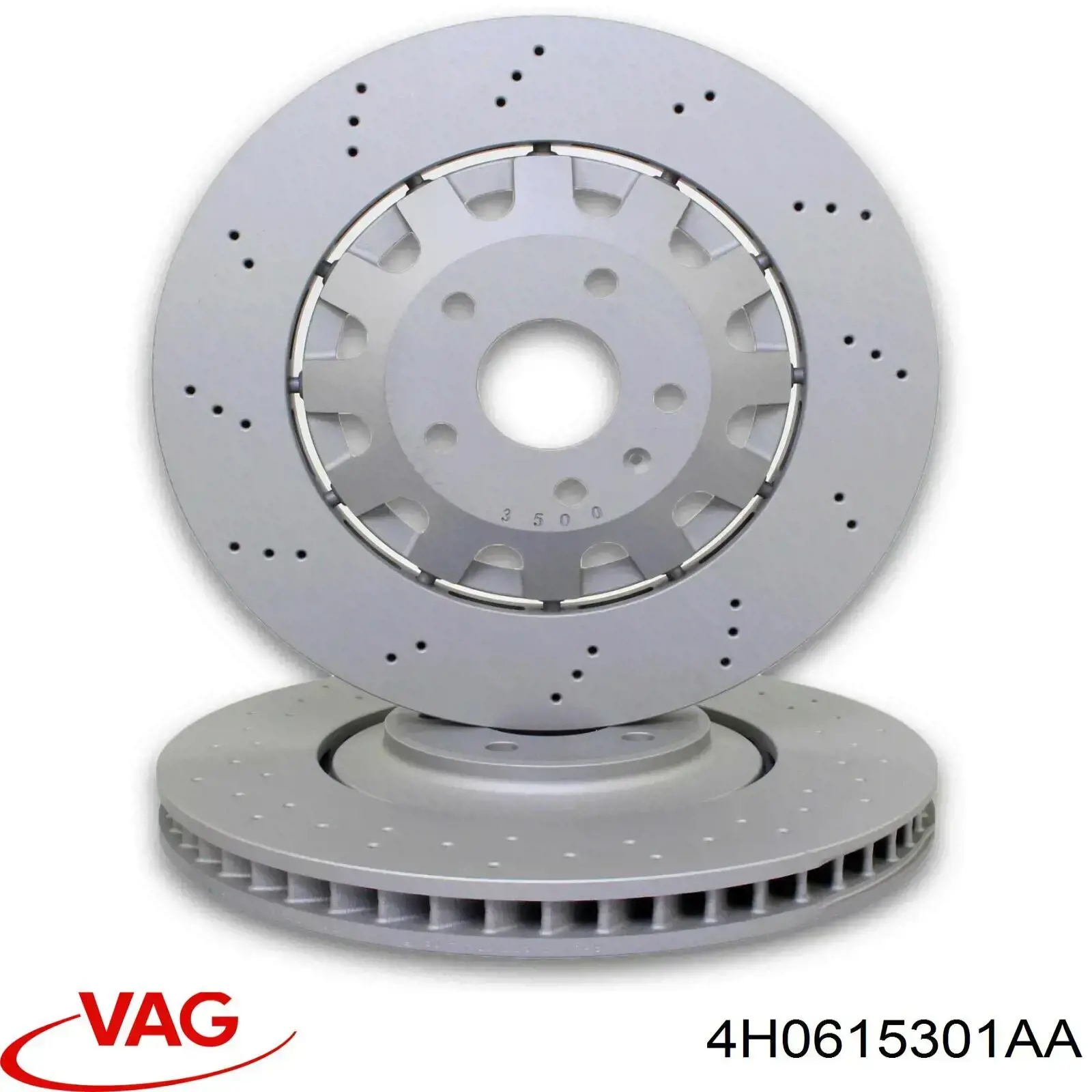 Тормоз дисковый передний VAG 4H0615301AA цена, от 436.35 USD
