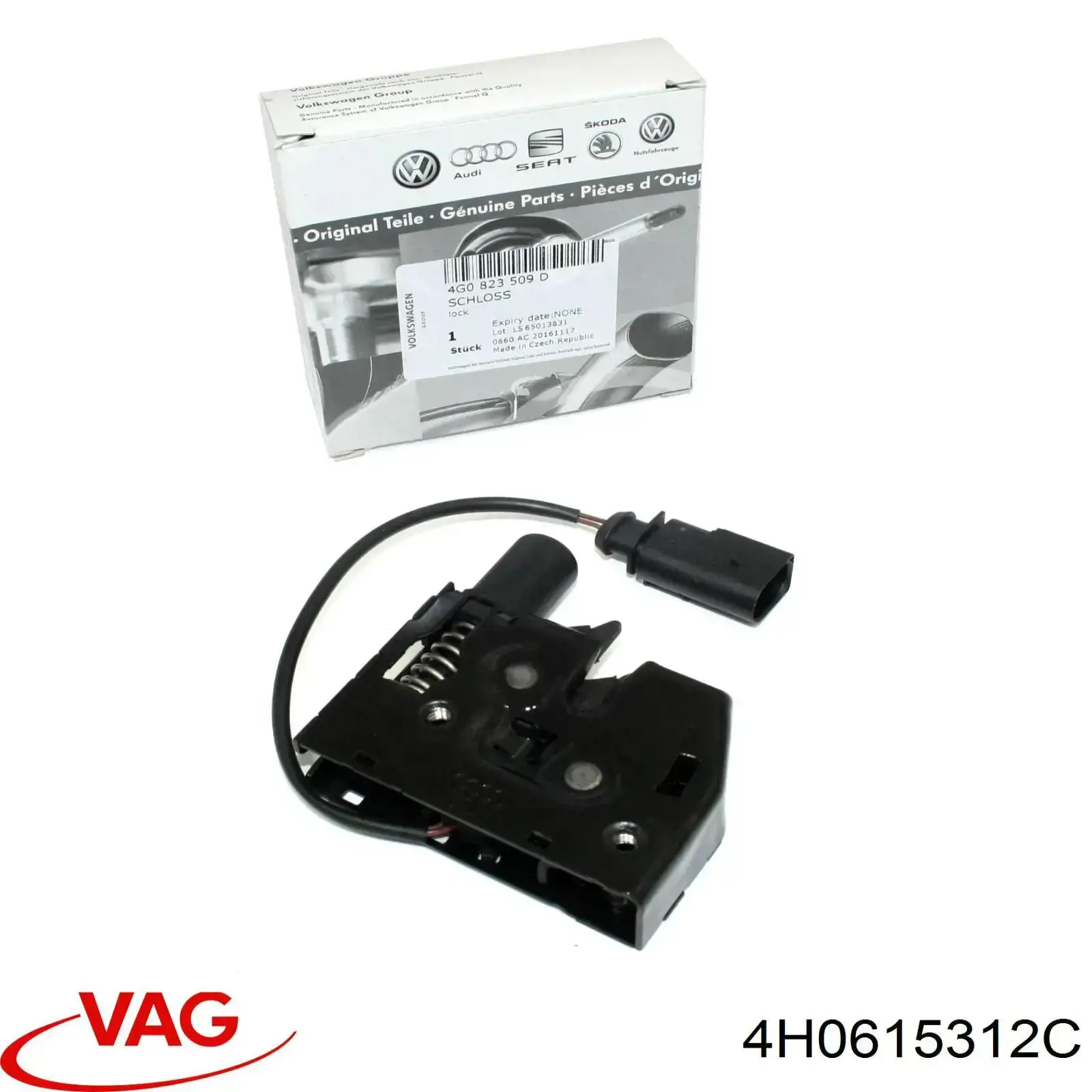 Щиток тормозного диска переднего VAG 4H0615312C цена, от 12.42 USD