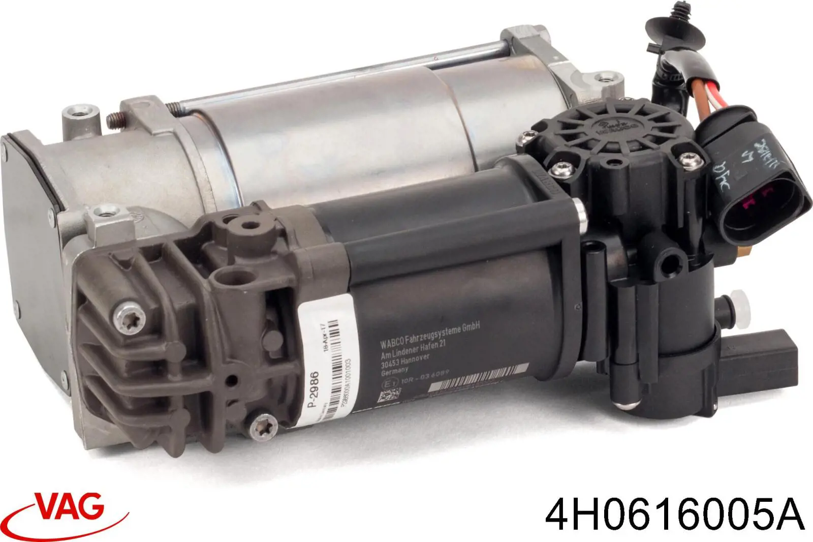 4H0616005A VAG compressor de bombeio pneumático (de amortecedores)