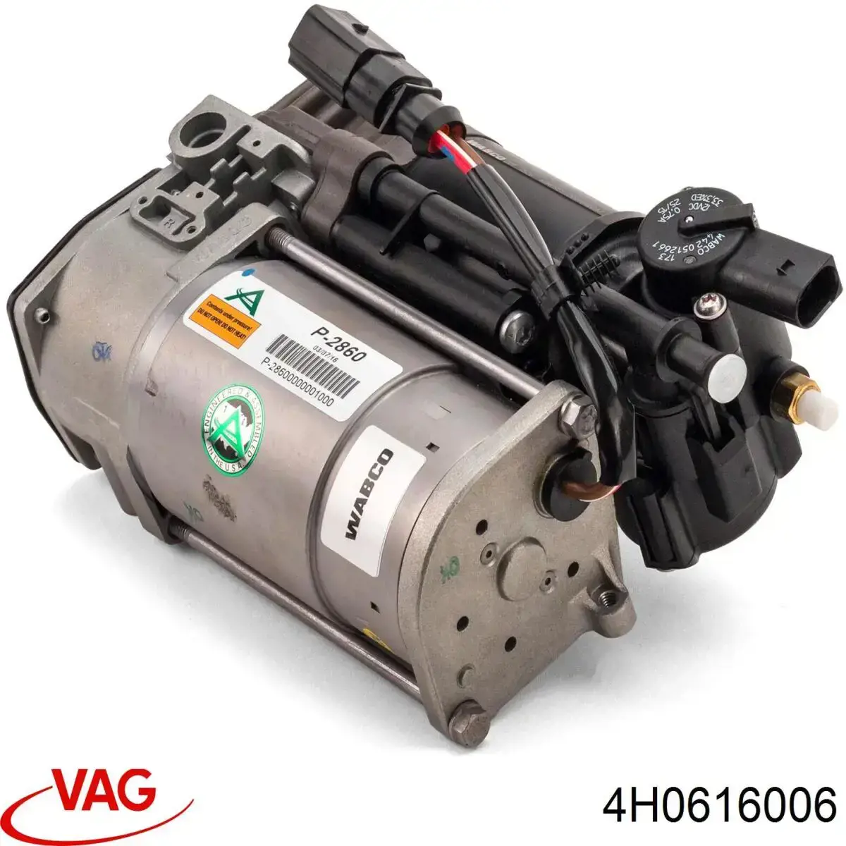 4H0616006 VAG compressor de bombeio pneumático (de amortecedores)