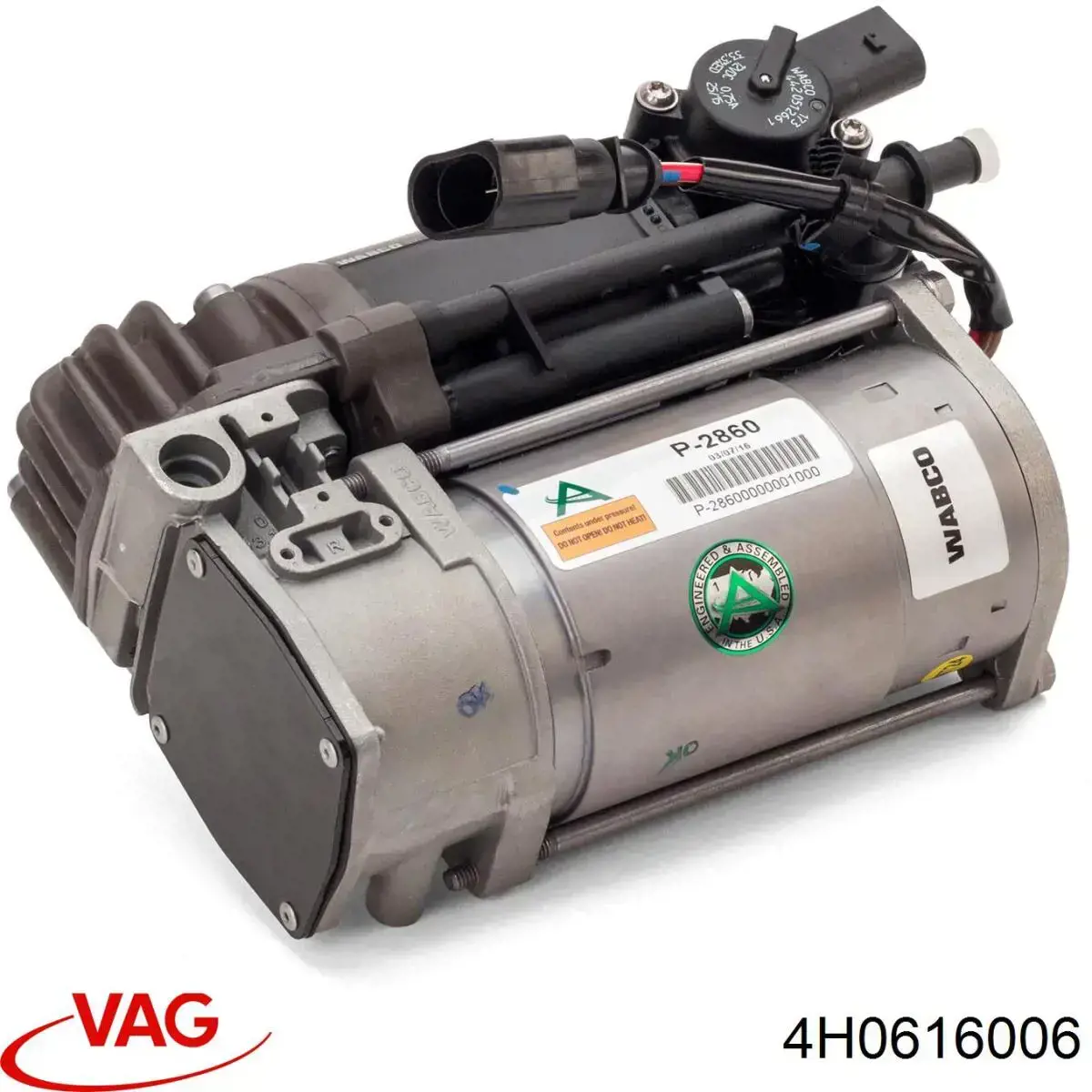 Компрессор пневмоподвески VAG 4H0616006 цена, от 271.28 USD