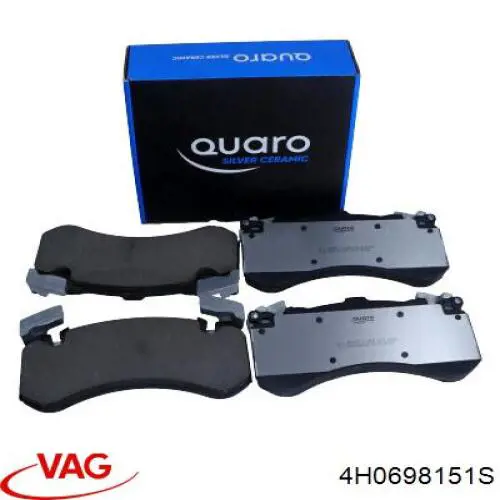 Колодки VAG 4H0698151S цена, от 196.22 USD