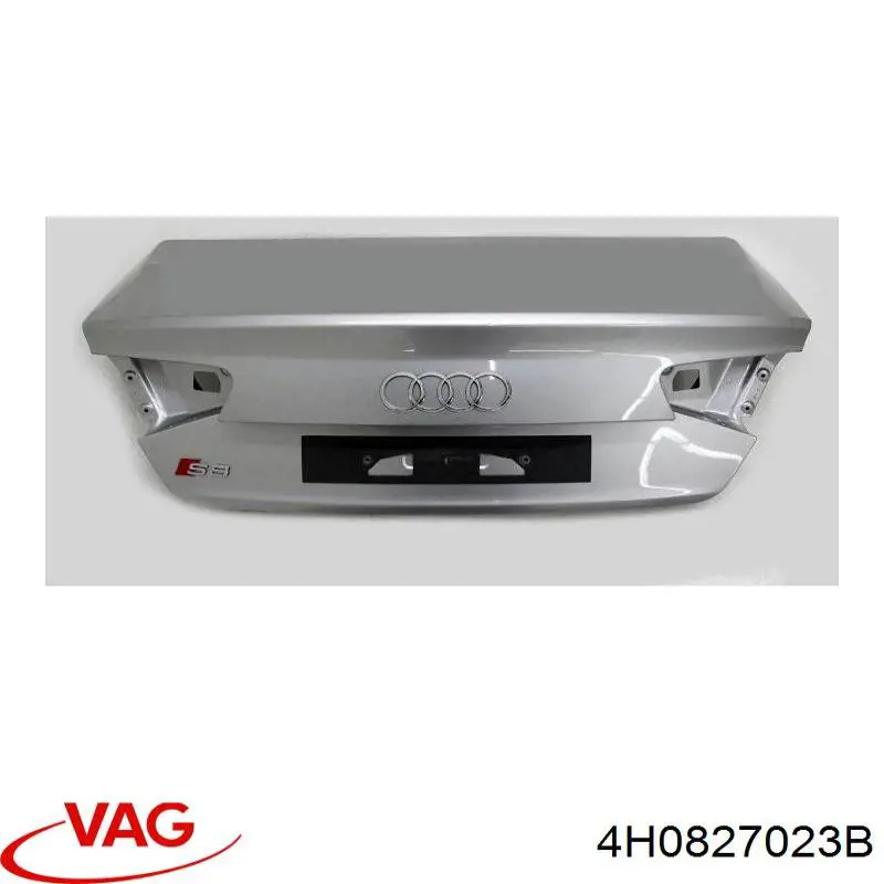 Купить 4H0827023B VAG Крышка багажника