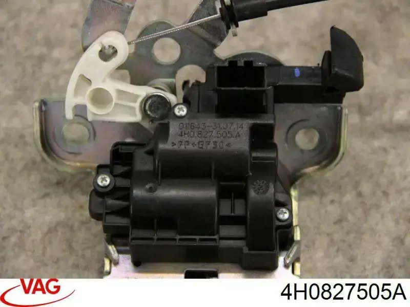 Fecho de tampa de porta-malas (de 3ª/5ª porta traseira) VAG 4H0827505A preço, a partir de 85,10 USD