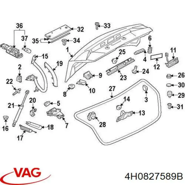  4H0827589B VAG