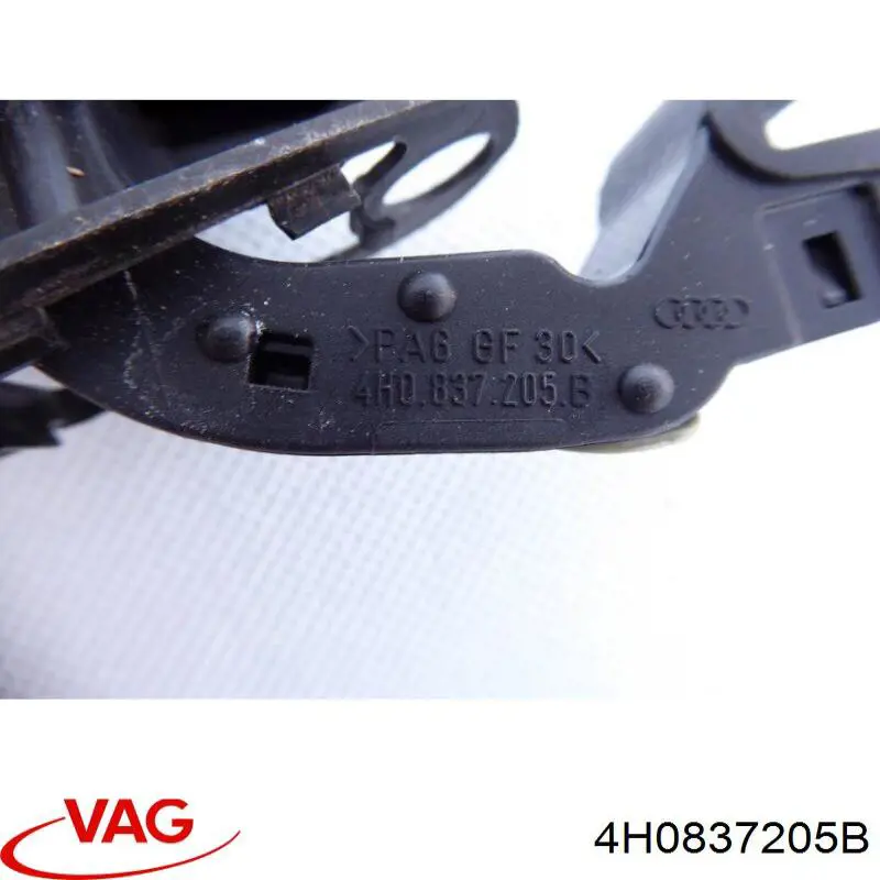 Ручка двери задней наружная левая 4H0837205B VAG