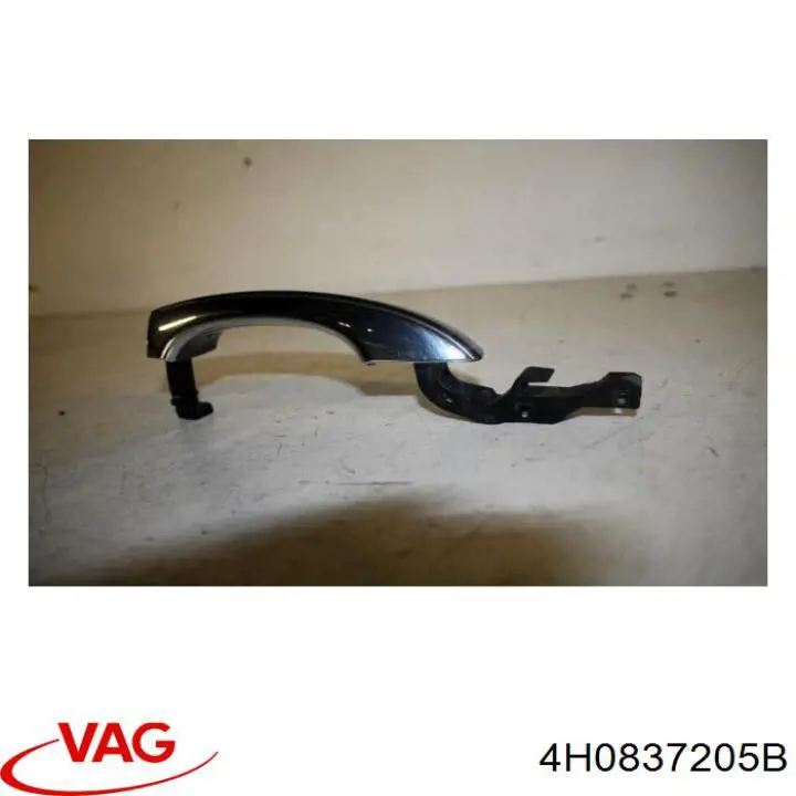 Ручка двери задней наружная левая VAG 4H0837205B цена, от 22.33 USD