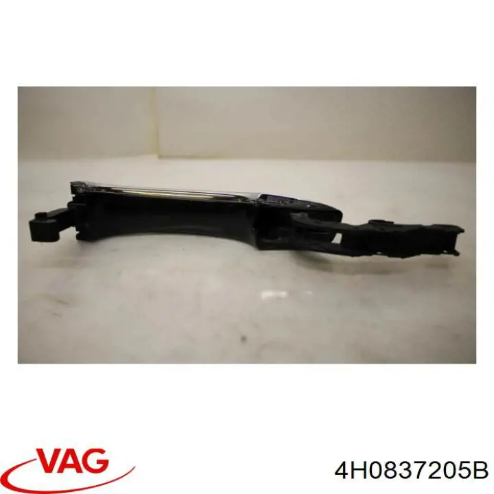Ручка двери задней наружная левая 4H0837205B VAG