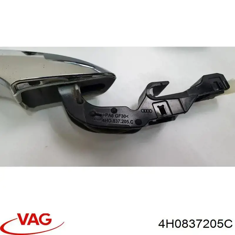 Ручка левой двери наружная VAG 4H0837205C цена, от 41.48 USD