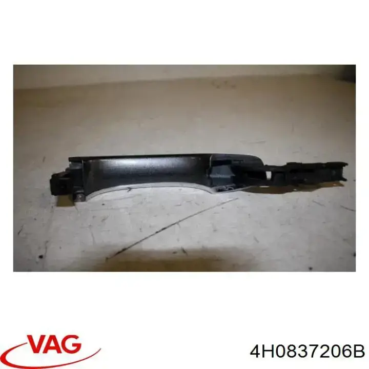 Ручка задней двери наружная, правая VAG 4H0837206A