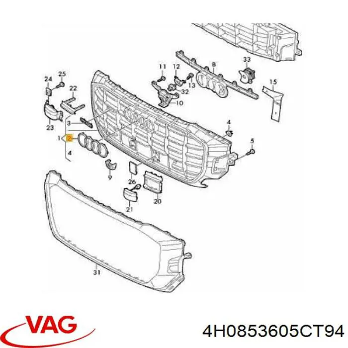  VAG 4H0853605CT94