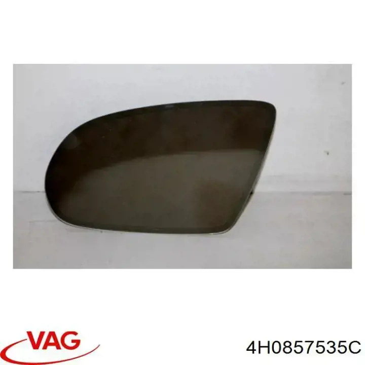 Зеркальный элемент водительского зеркала VAG 4H0857535C цена, от 269.61 USD