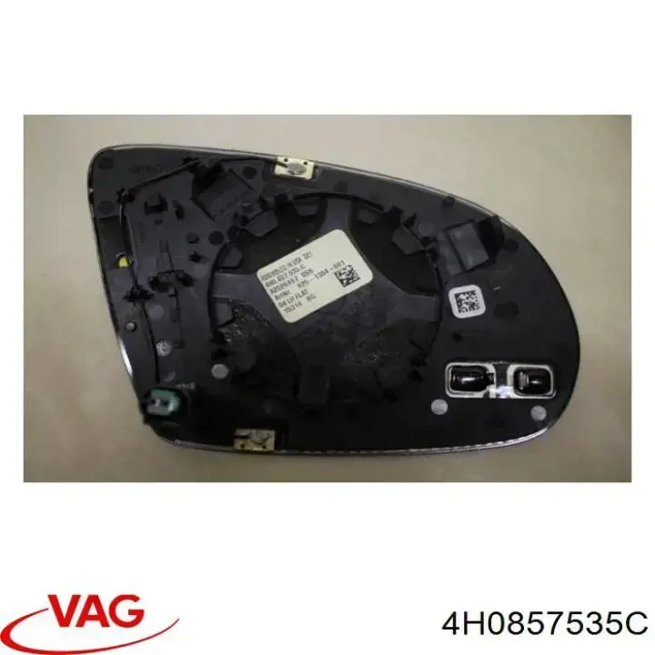 Купить 4H0857535C VAG Стекло зеркала заднего вида, левого