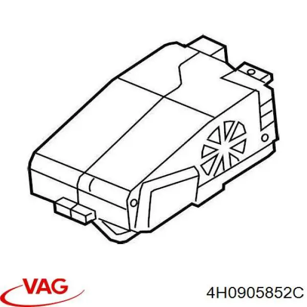 Механизм блокировки рулевого колеса VAG 4H0905852C цена, от 250 UAH