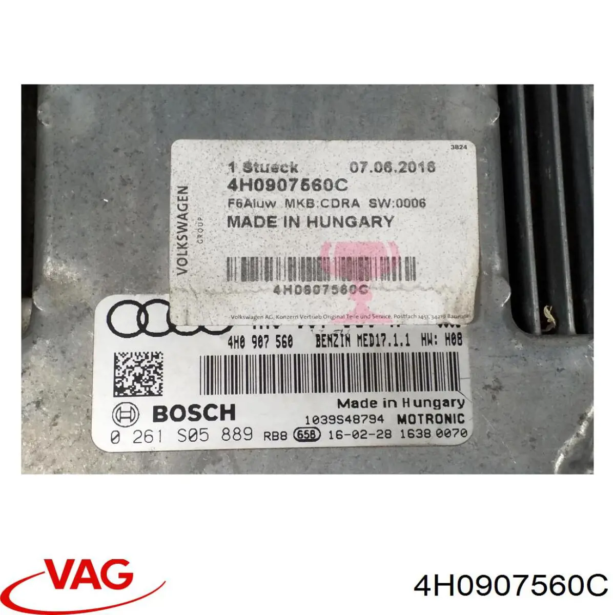  VAG 4H0907560C цена, от 432.20 USD
