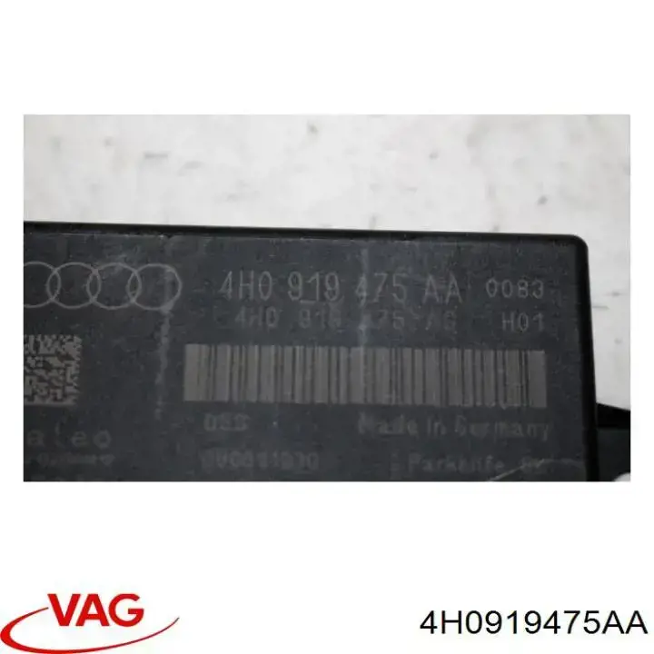 Модуль управления (ЭБУ) парктроником VAG 4H0919475AA цена, от 12.70 USD