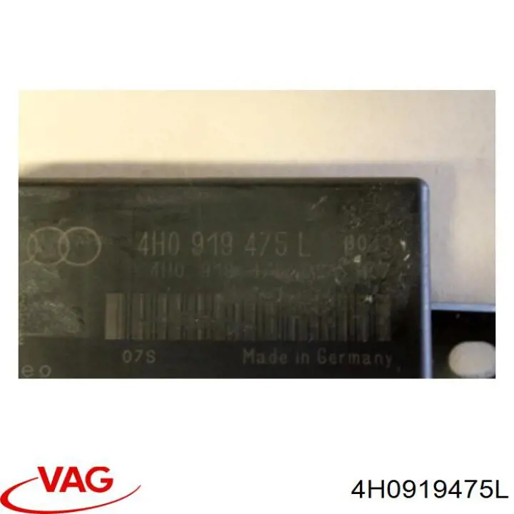 Купить 4H0919475L VAG Модуль управления парктроником