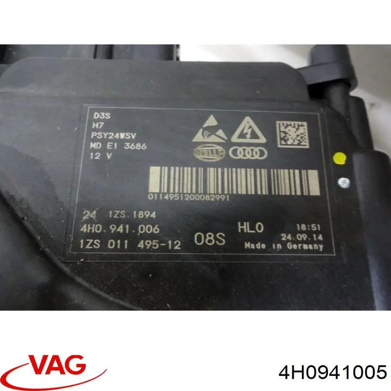  VAG 4H0941005 цена, от 564.37 USD