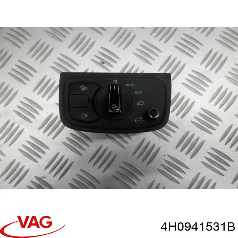 Переключатель света фар на "торпедо" VAG 4H0941531B