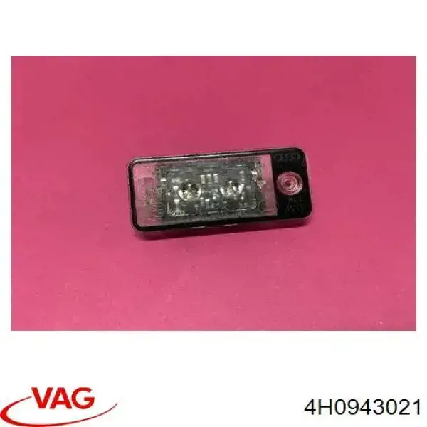 Фонарь подсветки номерного знака 4H0943021 VAG