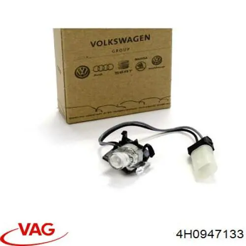 Фонарь подсветки ручки двери передней VAG 4H0947133 цена, от 34.56 USD