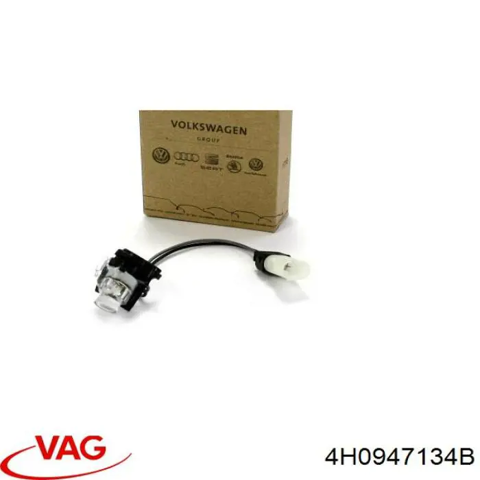 Фонарь подсветки ручки двери передней 4H0947134A VAG