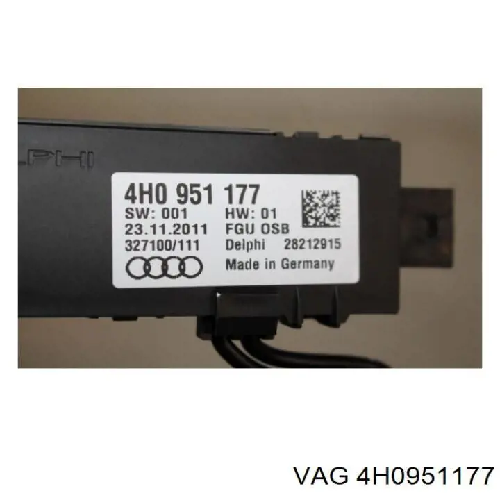  VAG 4H0951177 цена, от 101.35 USD