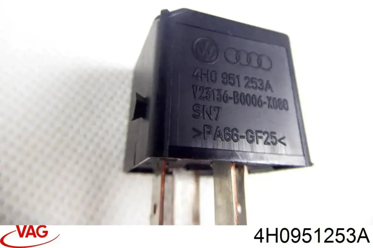 4H0951253A VAG Relé de ventilador de habitáculo original y equivalente