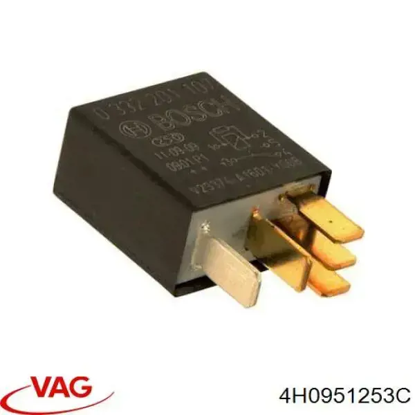 4H0951253C VAG Relé de arranque original y equivalente