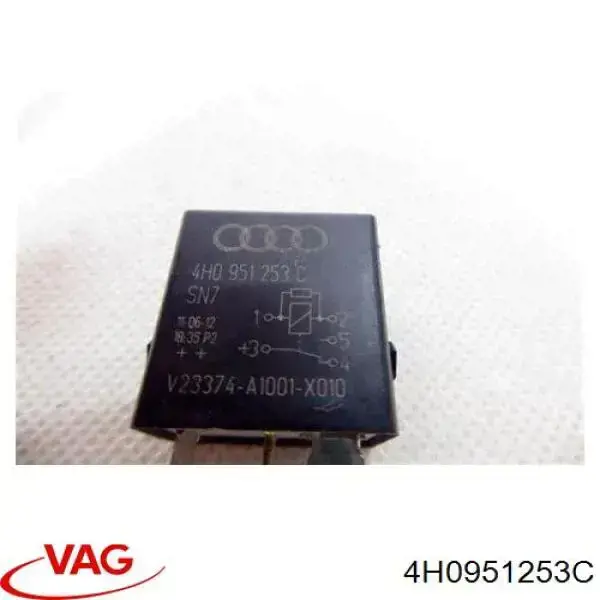 Реле стартера 4H0951253C VAG