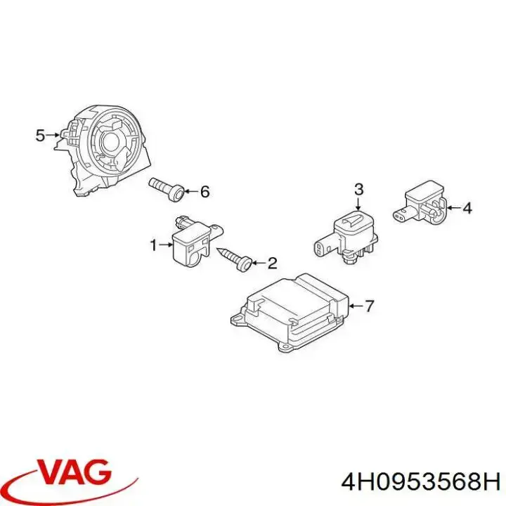 Контактное кольцо подушки безопасности Tqparts TQ10586 цена, от 93.12 USD