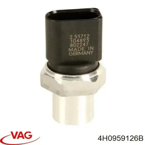 Датчик давления кондиционера 4H0959126B VAG