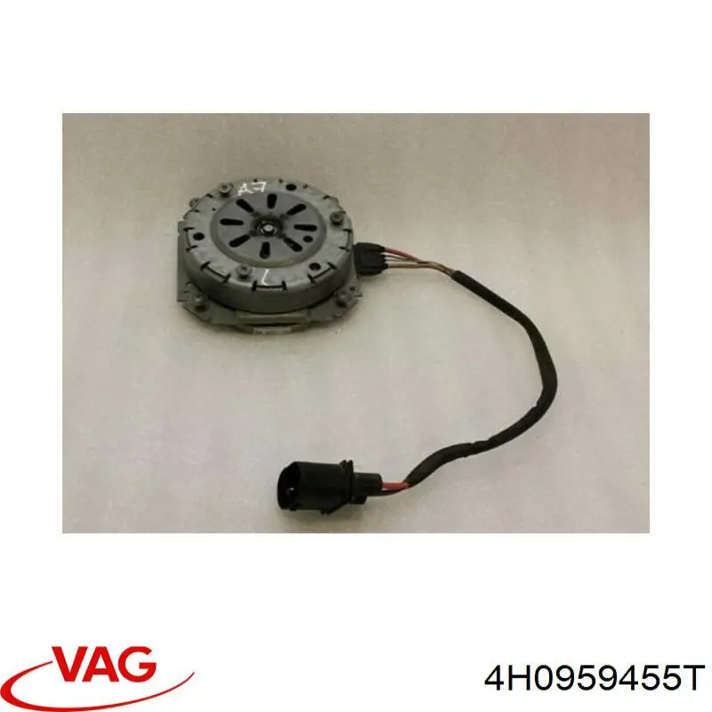 4H0959455T VAG ventilador (roda de aletas do radiador de esfriamento esquerdo)