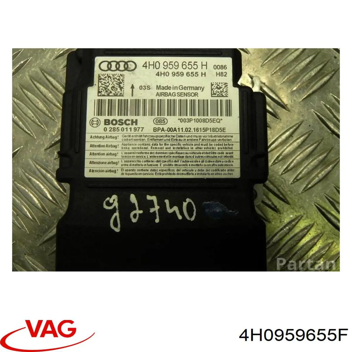  VAG 4H0959655F цена, от 964.84 USD
