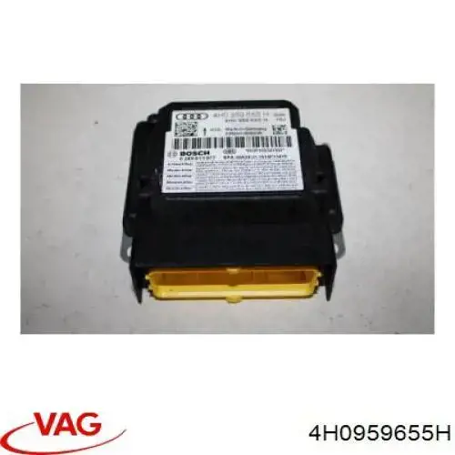 Блок управления airbag VAG 4H0959655H цена, от 62.29 USD