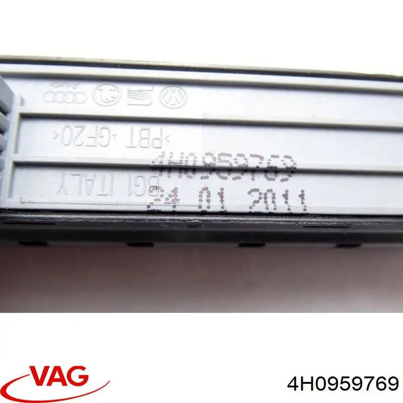 4H0959769 VAG Блок кнопок механизма регулировки сидений, левый