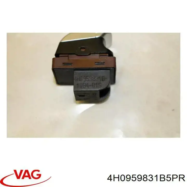 4H0959831B5PR VAG botão de salão de acionamento de tampa de porta-malas (de 3ª/5ª porta (de tampa de alcapão)