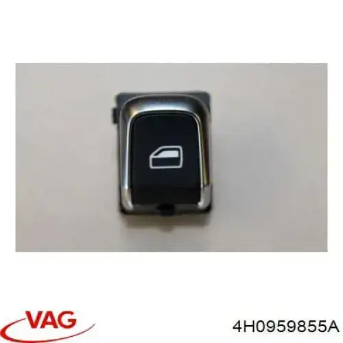 4H0959855A VAG botão dianteiro direito de ativação de motor de acionamento de vidro