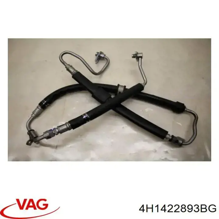 Патрубок высокого давления гидроусилителя VAG 4H1422893BG цена, от 63.46 USD