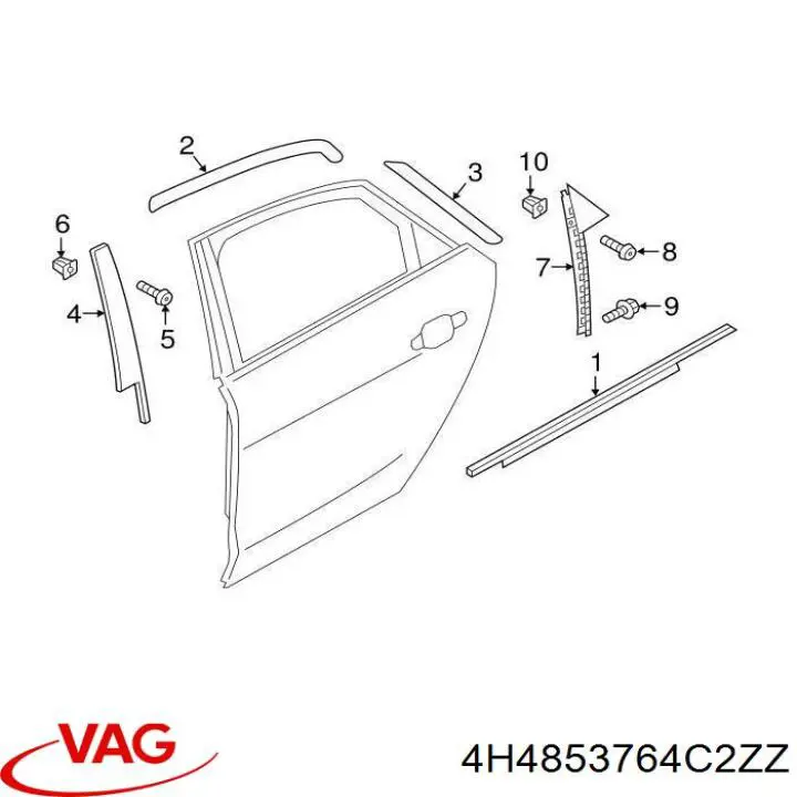 4H4853764C2ZZ VAG 