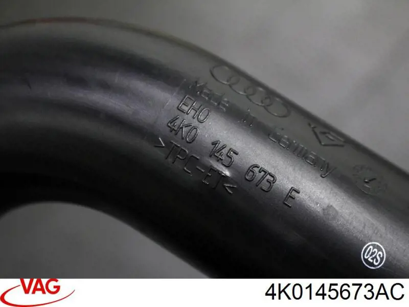 Шланг/патрубок интеркуллера VAG 4K0145673AC цена, от 174.80 USD