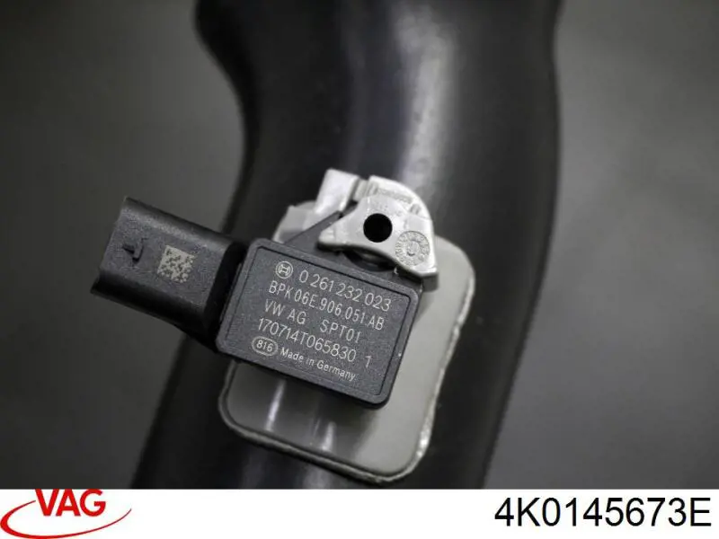 4K0145673AC VAG Патрубок интеркуллера